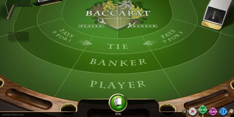 Hướng dẫn đặt cược Baccarat chuẩn